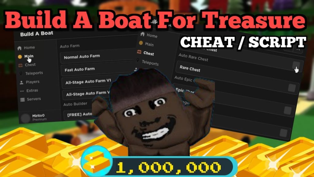 [NEW] Build A Boat For Treasure GUI / Script | * PASTEBIN 2024* | AUTOFARM